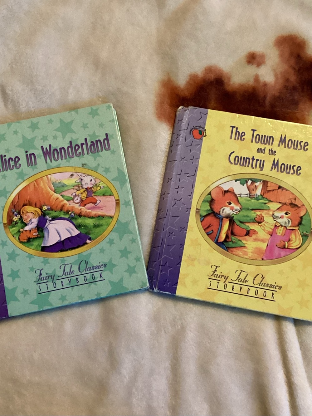 1997 Vintage Fairytale Book Pair Small Children’s Hardback Books